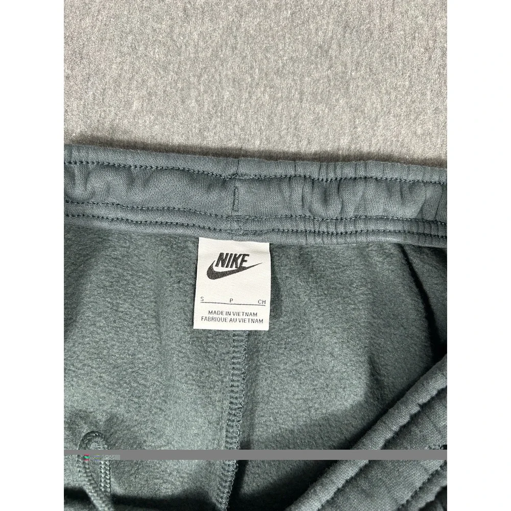 Nike Sportswear Cargo Sweatpants Mens Gray Fleece Wide Leg Baggy Jogger Pants S
